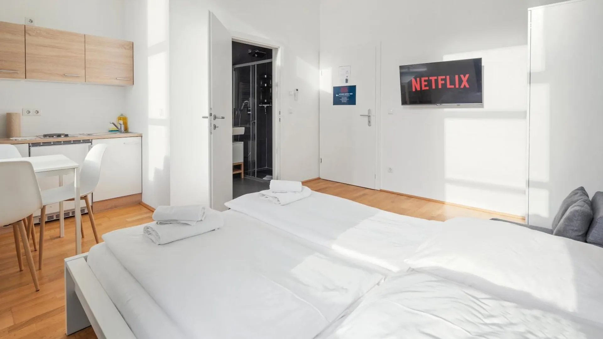 522 Mbit Wifi Self Check In Air Cond Apartment Vienna 0*,  Austria